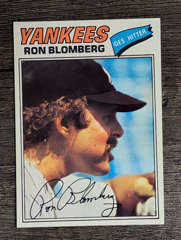 1977 Topps #543 Ron Blomberg (NM)