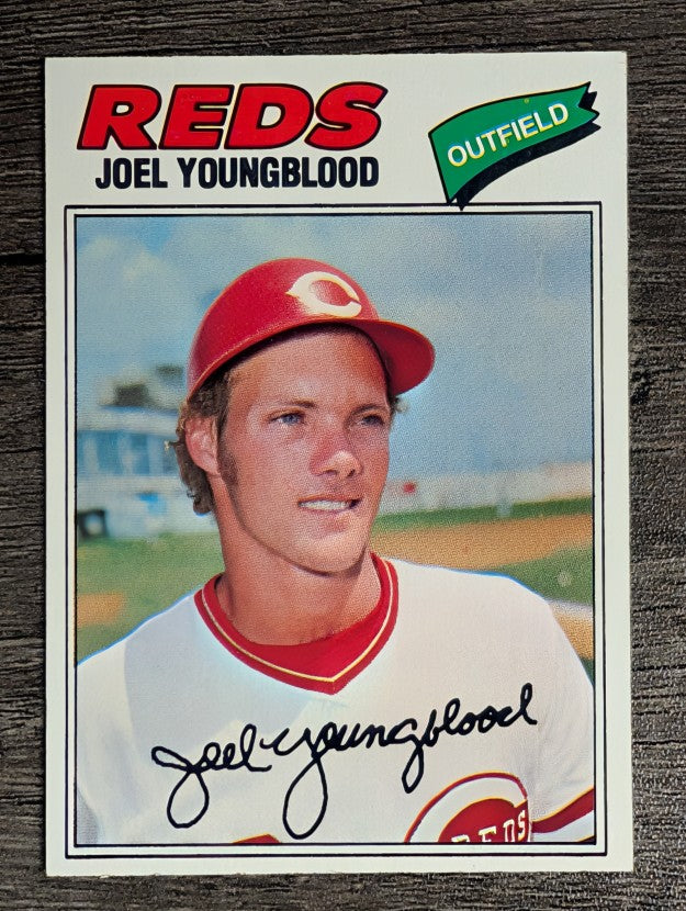 1977 Topps #548 Joel Youngblood RC (NM)