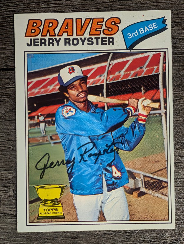 1977 Topps #549 Jerry Royster (EX)