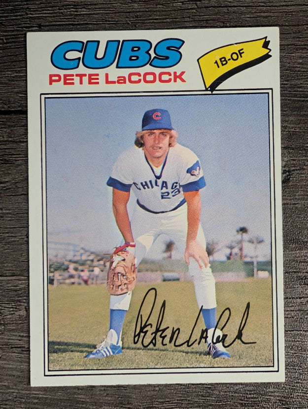 1977 Topps #561 Pete LaCock (EXMT)