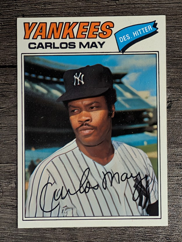 1977 Topps #568 Carlos May (EXMT)