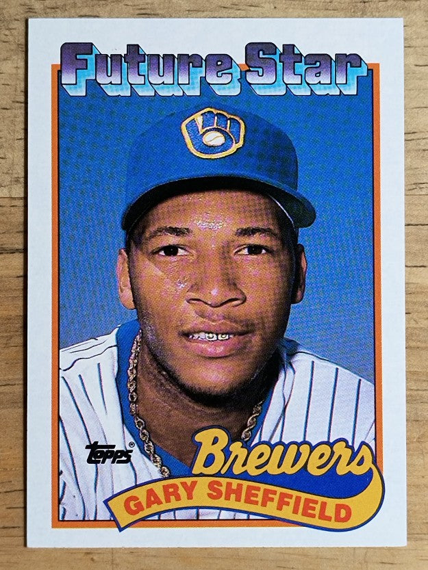 1989 Topps #343 Gary Sheffield FS RC