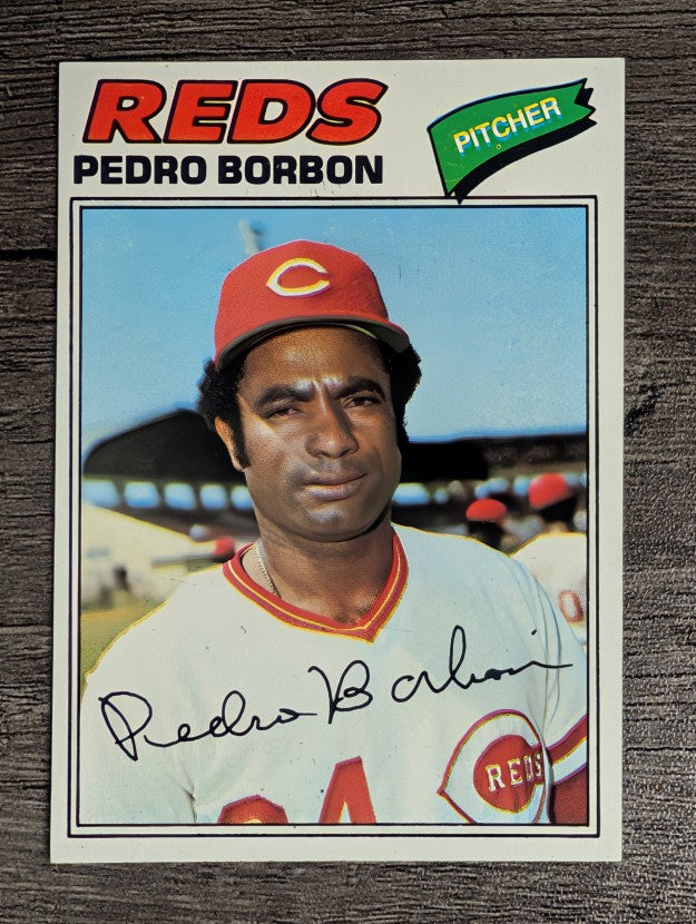 1977 Topps #581 Pedro Borbon (EXMT)