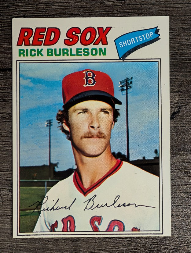 1977 Topps #585 Rick Burleson (EXMT)