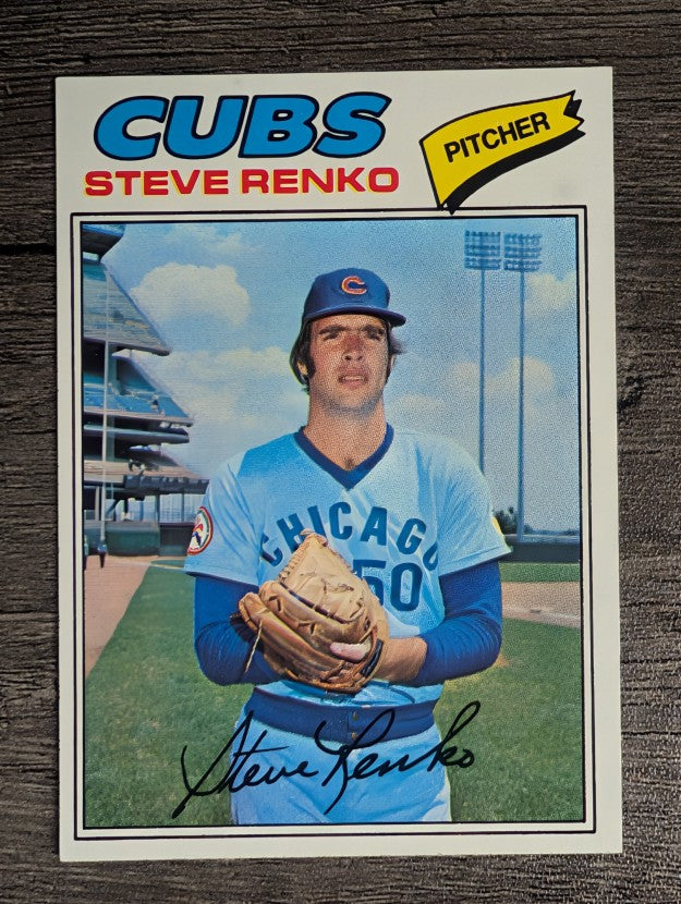 1977 Topps #586 Steve Renko (EXMT)