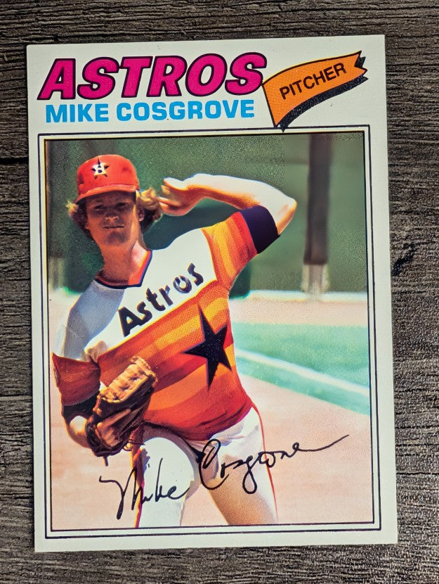 1977 Topps #589 Mike Cosgrove (EXMT)
