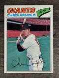 1977 Topps #591 Chris Arnold (EX)