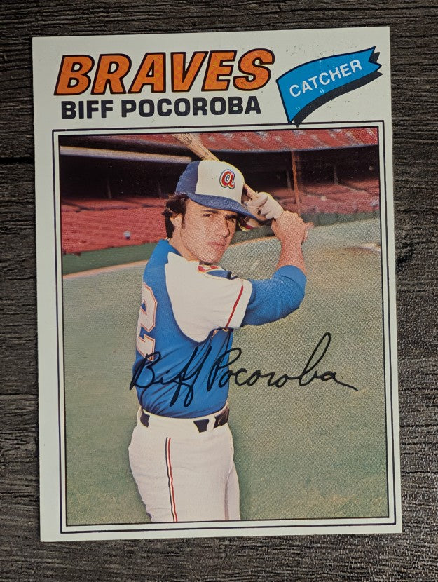 1977 Topps #594 Biff Pocoroba (EX)