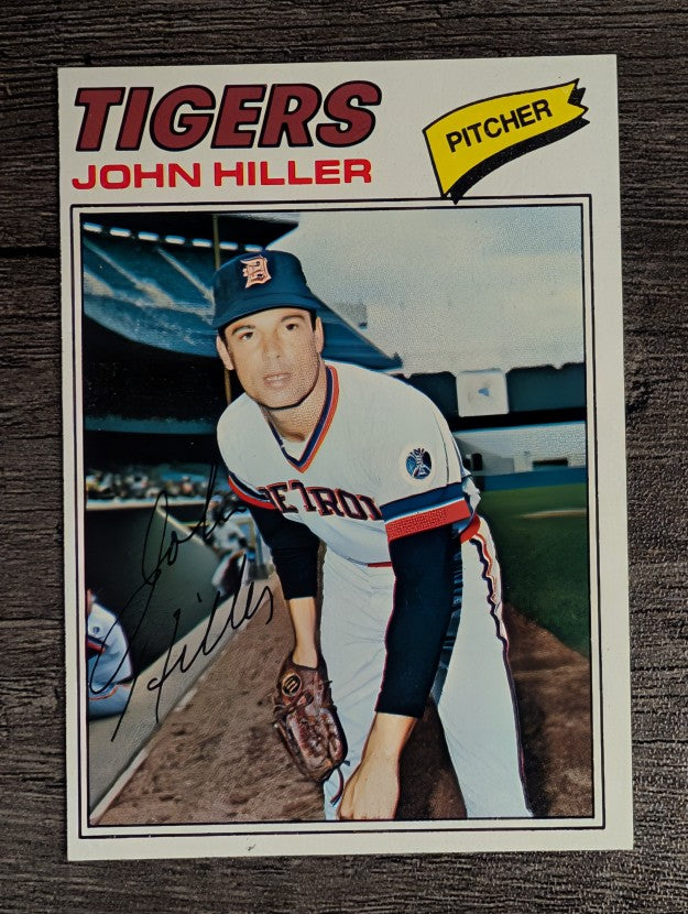 1977 Topps #595 John Hiller (EXMT)