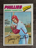 1977 Topps #596 Jerry Martin RC (EX)