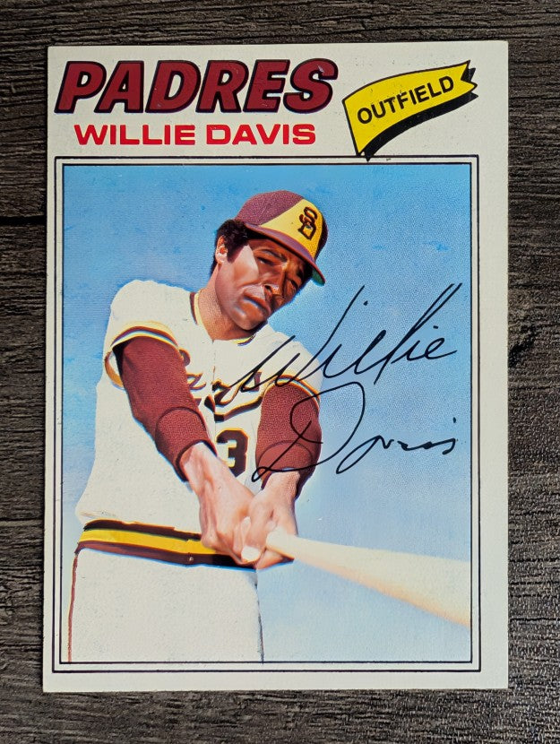 1977 Topps #603 Willie Davis (EXMT)