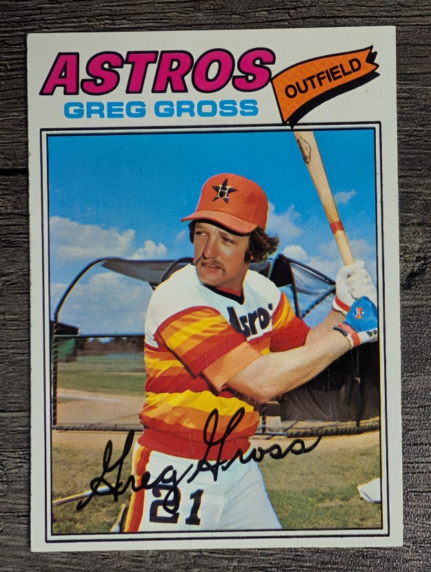 1977 Topps #614 Greg Gross (NM)