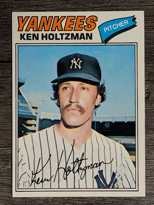 1977 Topps #625 Ken Holtzman (EXMT)