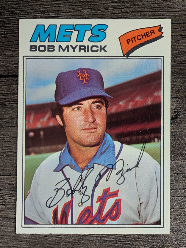 1977 Topps #627 Bob Myrick RC (EXMT)