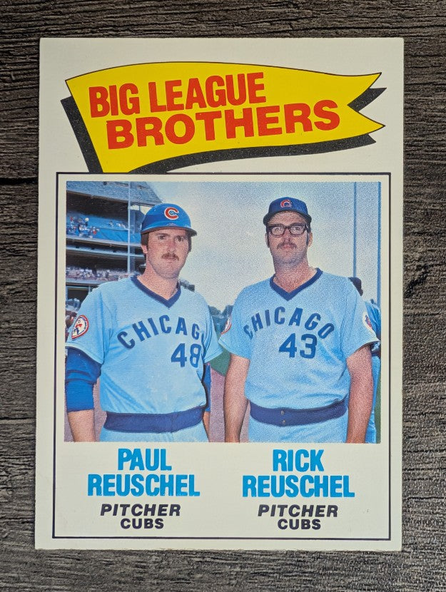 1977 Topps #634 Brothers/Paul Reuschel/Rick Reuschel (NM)