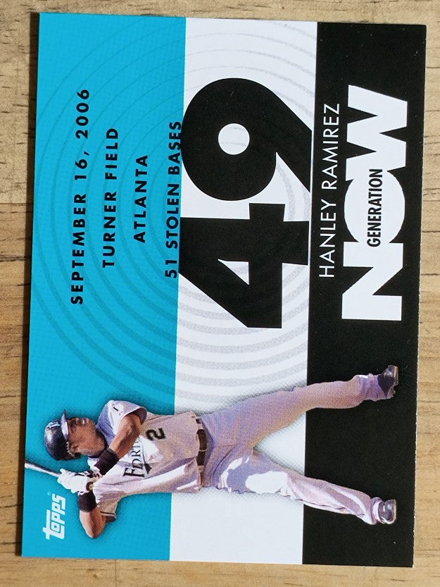 2007 Topps Generation Now #GN347 Hanley Ramirez