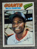 1977 Topps #642 Willie Crawford (NM)