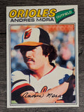 1977 Topps #646 Andres Mora RC (NMMT)