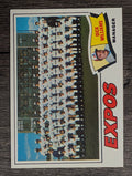 1977 Topps #647 Montreal Expos CL/Dick Williams MG (NM)