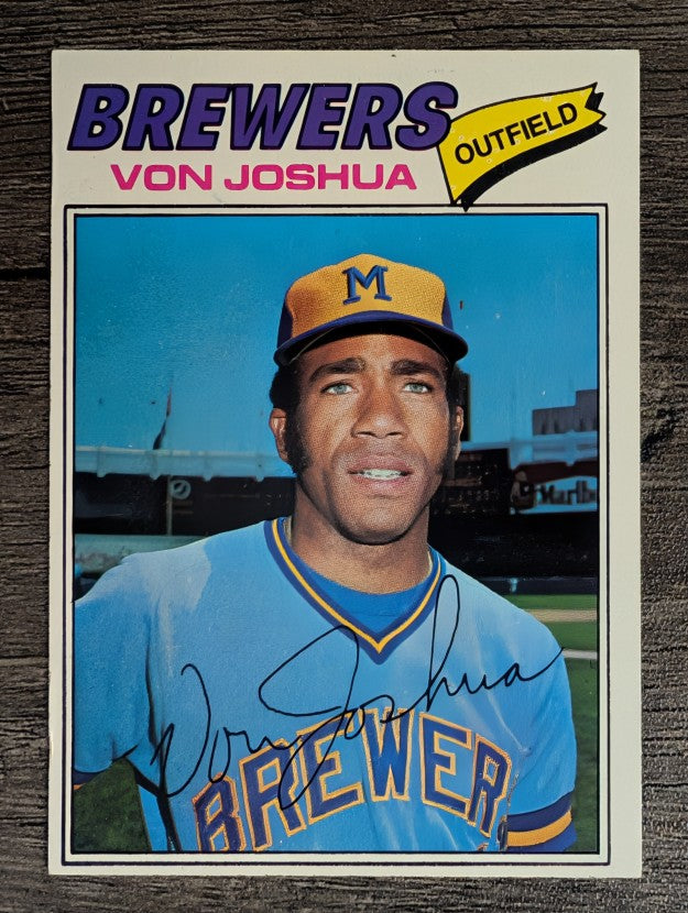 1977 Topps #651 Von Joshua (EX)