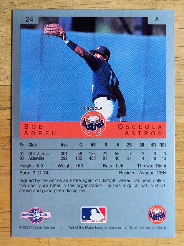1993 Classic/Best #24 Bob Abreu