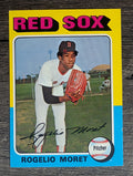 1975 Topps Mini #8 Rogelio Moret (EX)