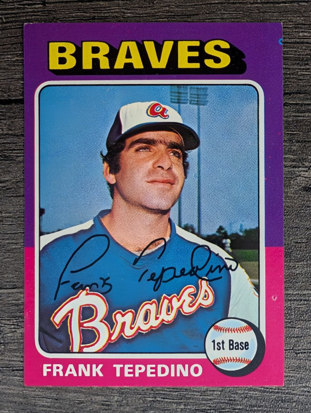 1975 Topps Mini #9 Frank Tepedino (EXMT)