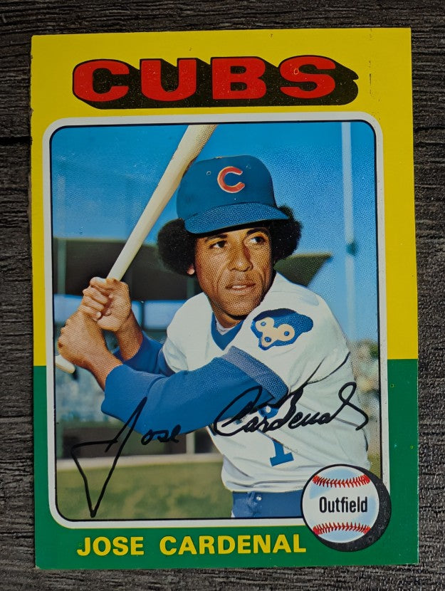 1975 Topps Mini #15 Jose Cardenal (EXMT)