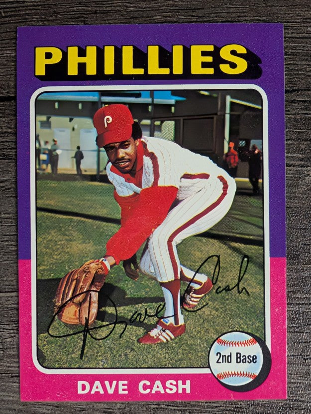 1975 Topps Mini #22 Dave Cash (NM)