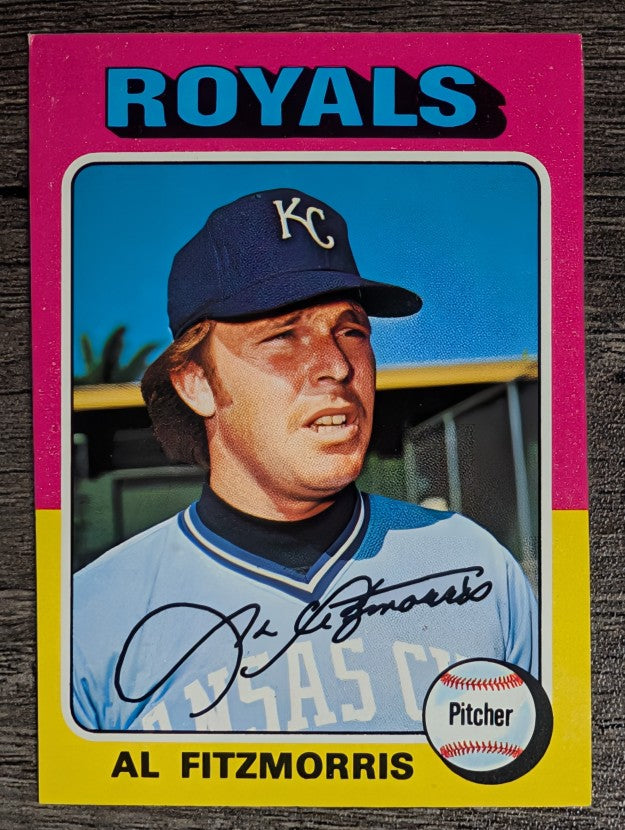 1975 Topps Mini #24 Al Fitzmorris (EXMT)