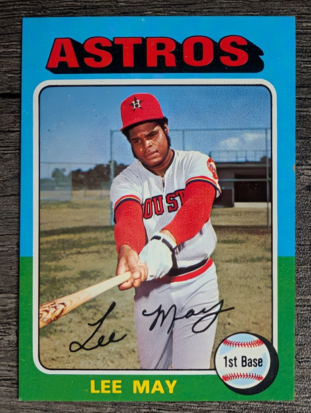 1975 Topps Mini #25 Lee May (NM)