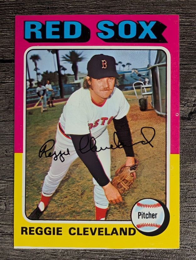 1975 Topps Mini #32 Reggie Cleveland (EX)