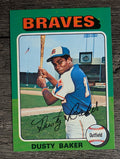 1975 Topps Mini #33 Dusty Baker (NM)