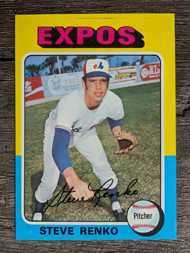 1975 Topps Mini #34 Steve Renko (EXMT)