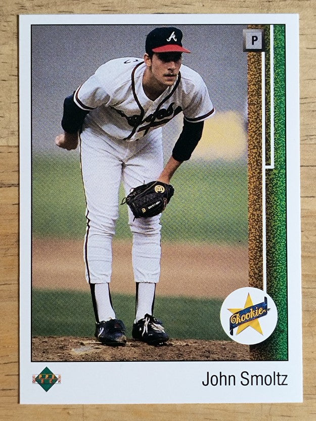 1989 Upper Deck #17 John Smoltz RC