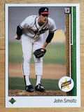 1989 Upper Deck #17 John Smoltz RC