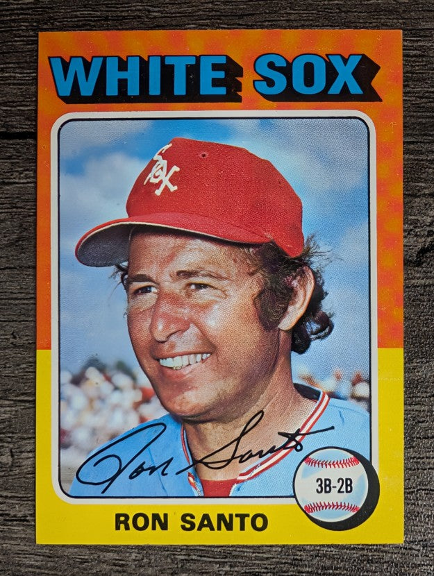 1975 Topps Mini #35 Ron Santo (NM)