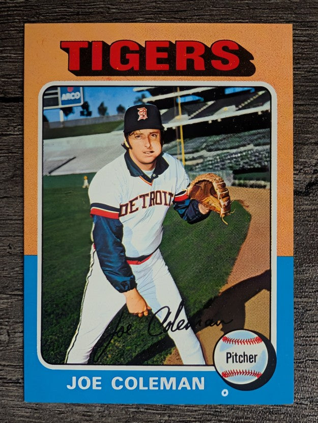 1975 Topps Mini #42 Joe Coleman (NM)