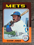 1975 Topps Mini #43 Cleon Jones (EXMT)