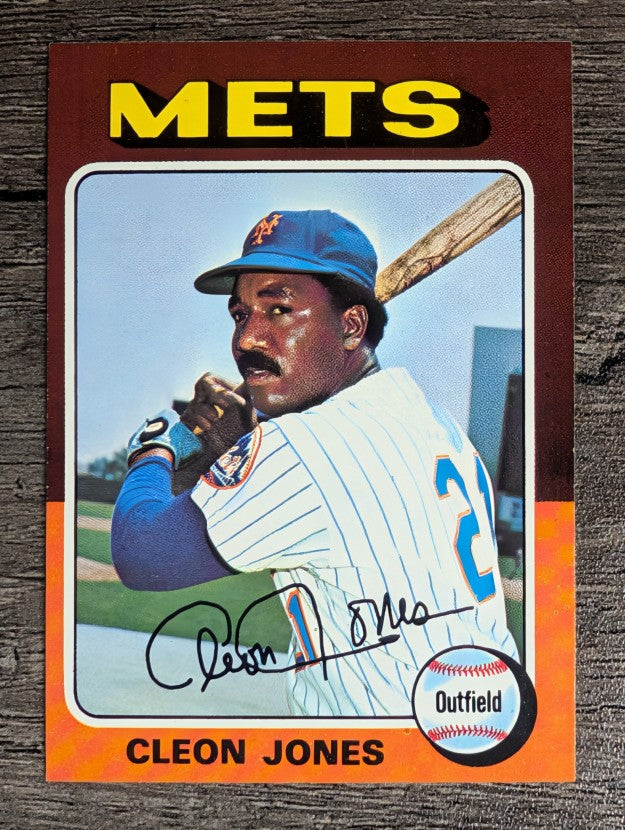 1975 Topps Mini #43 Cleon Jones (EXMT)