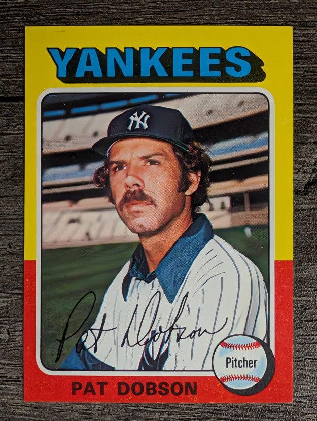 1975 Topps Mini #44 Pat Dobson (NM)