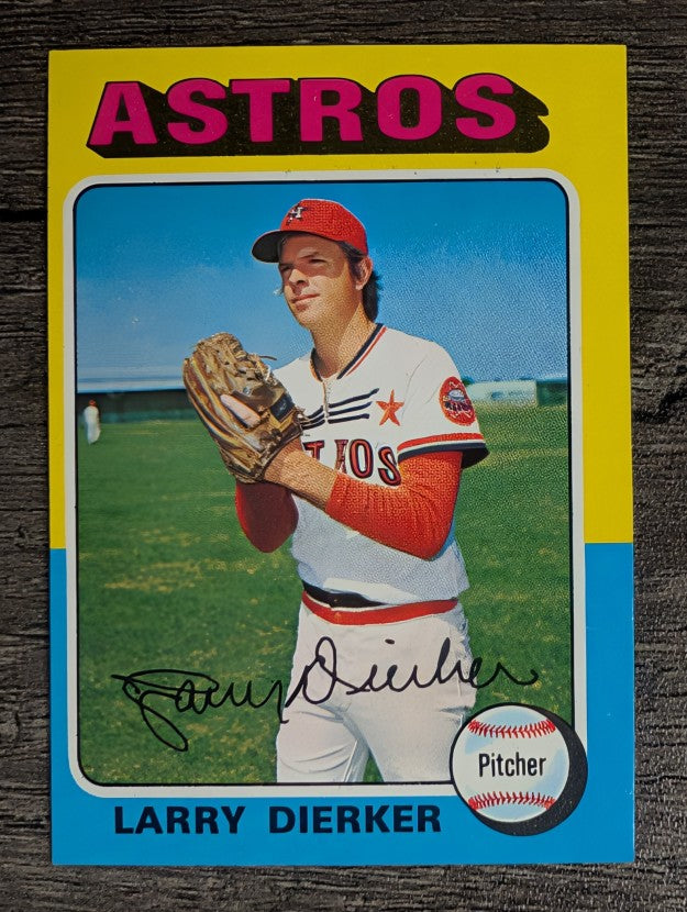 1975 Topps Mini #49 Larry Dierker (EXMT)