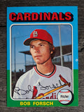 1975 Topps Mini #51 Bob Forsch RC (NM)