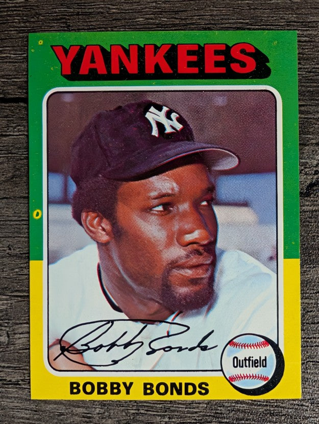 1975 Topps Mini #55 Bobby Bonds (FACTORY SHORT)