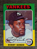 1975 Topps Mini #55 Bobby Bonds (FACTORY SHORT)