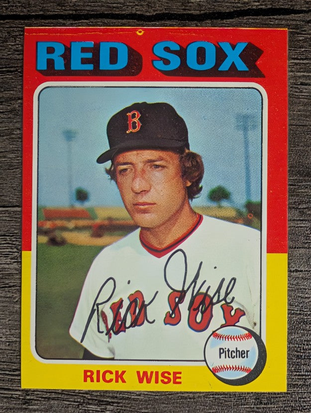 1975 Topps Mini #56 Rick Wise (FACTORY SHORT)