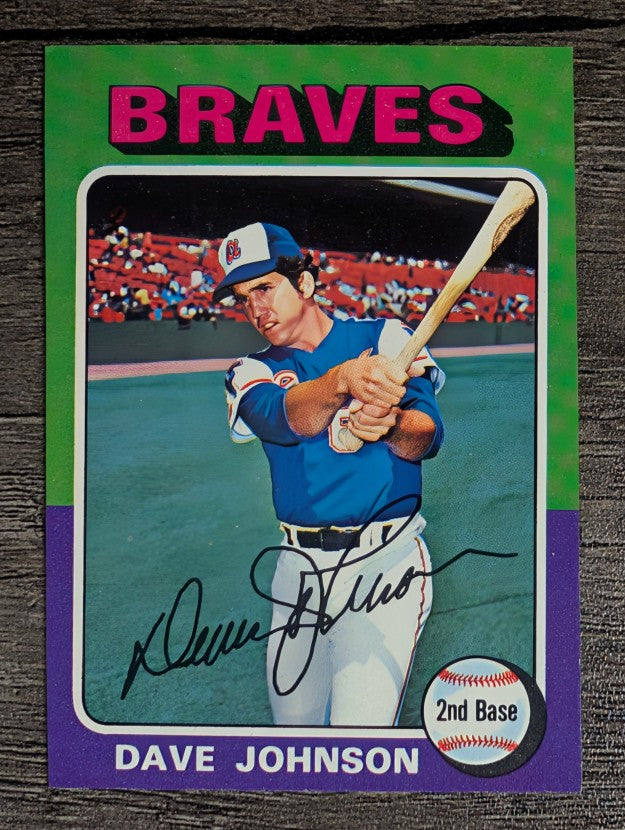 1975 Topps Mini #57 Dave Johnson (EXMT)