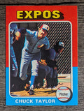 1975 Topps Mini #58 Chuck Taylor (NM)