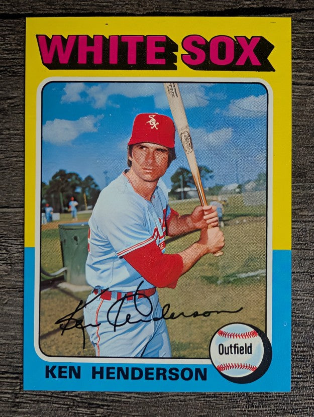 1975 Topps Mini #59 Ken Henderson (NM)