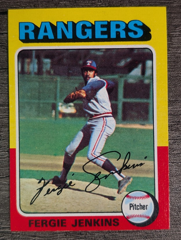 1975 Topps Mini #60 Fergie Jenkins (EXMT)